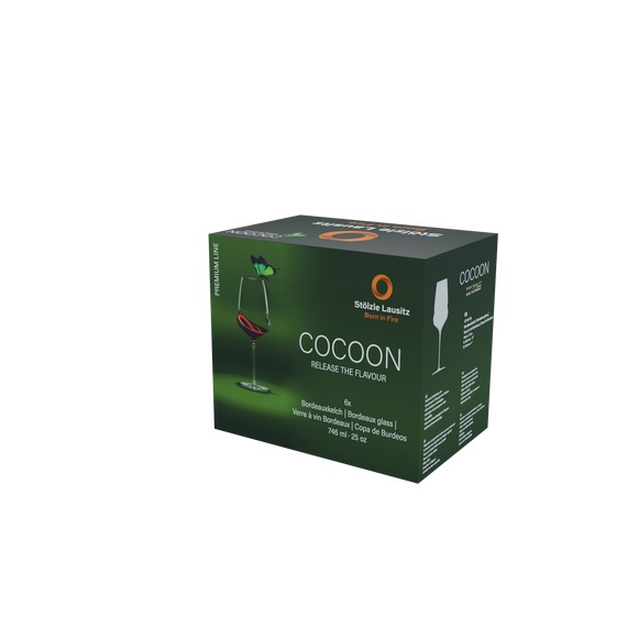 Набор из 6-ти бокалов для Бордо серия Cocoon 746 мл, D105 мм, H259 мм, Stolzle, фото , изображение 5