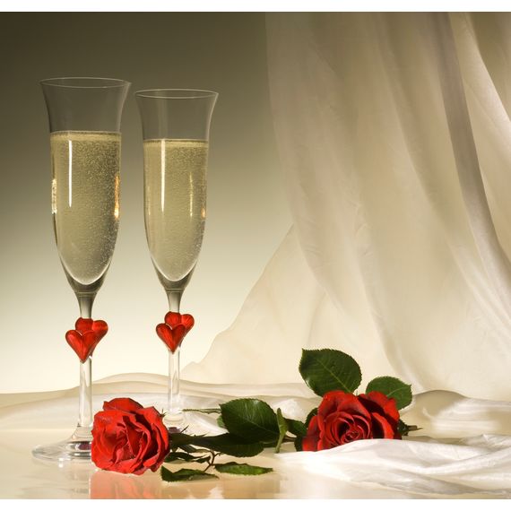 Набор из 2-х бокалов-флюте L`amour, 175 мл, D70 мм, H242 мм, Stolzle, фото , изображение 3