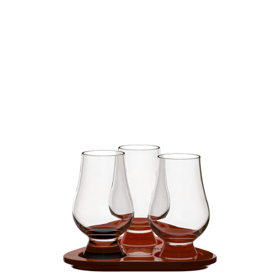 Набор из 3-х бокалов для виски Glencairn на подносе, 190мл; D=65, H=116 мм, Stolzle, фото , изображение 4