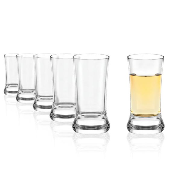 Набор из 6-ти рюмок "Хот-шот" Bar, 45мл,  D46 мм, H80 мм, Stolzle, фото , изображение 3